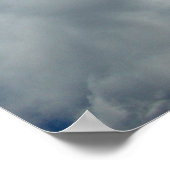 Dramatische Sturmwolken in Florida Poster (Ecke)