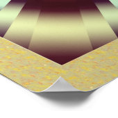 Dramatische Vibrationsglättung Poster (Ecke)