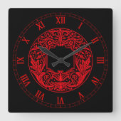 Dramatische, Vintage Uhr der Rotgottmauer (Vorderseite)