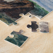 Dramatische Waves Pfund eine felsige Küste Puzzle (Seite)