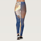 Dramatische Wolkenbildung Leggings (Rückseite)