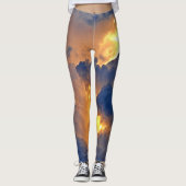 Dramatische Wolkenbildung Leggings (Vorderseite)