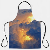 Dramatische Wolkenbildung Schürze (Vorderseite)