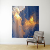 Dramatische Wolkenbildung Wandteppich (Beispiel)