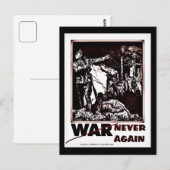 Dramatischer 100. Weltkrieg Postkarte (Vorne/Hinten)