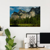 Dramatischer Blick auf das Yosemitetal von den Tor Poster (Heimbüro)