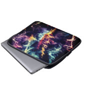 Dramatischer Blitz Laptopschutzhülle (Vorne Knopf)