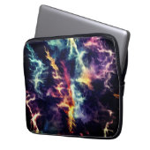 Dramatischer Blitz Laptopschutzhülle (Vorderseite Links)
