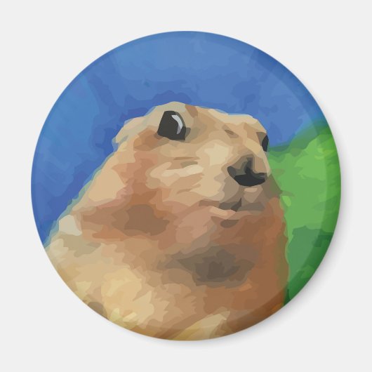 Dramatischer Chipmunk Magnet (Vorne)