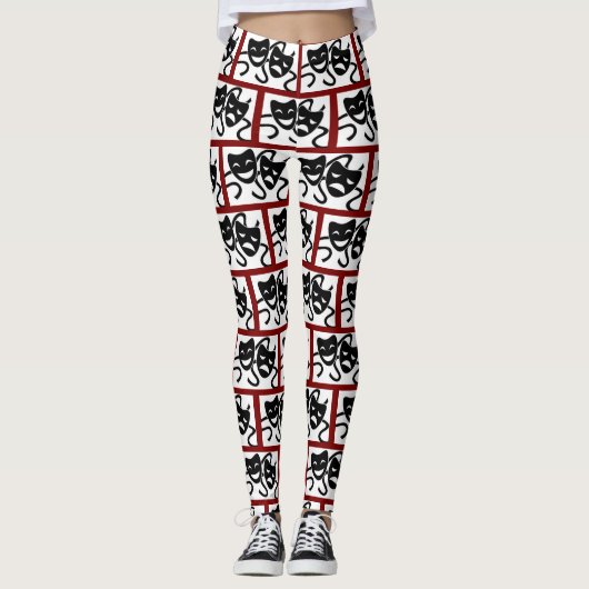 Dramatischer Effekt Leggings (Vorderseite)