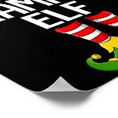 Dramatischer Elf Xmas Matching Family Elf Squad Ch Poster (Ecke)