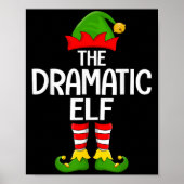 Dramatischer Elf Xmas Matching Family Elf Squad Ch Poster (Vorne)