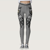 Dramatischer Geist, der die Frauen personalisiert Leggings (Vorderseite)