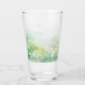 Dramatischer Gouldian Finch Bird Glas (Rückseite)