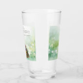 Dramatischer Gouldian Finch Bird Glas (Links)