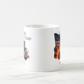 Dramatischer-Held-Feuerwehrmann-Mug mit individuel Kaffeetasse (Mittel)