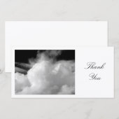 Dramatischer Himmel - vielen Dank Dankeskarte (Vorne/Hinten)