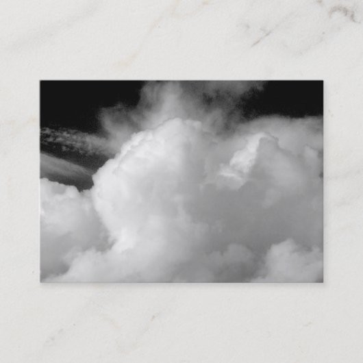 Dramatischer Himmel Visitenkarte (Vorderseite)