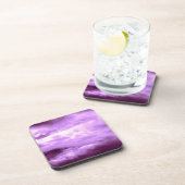 Dramatischer Lila Himmel Untersetzer (Rechte Seite)