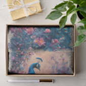 Dramatischer Pfau Seidenpapier (Geschenk)