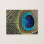 Dramatischer Pfauenfuather Puzzle (Horizontal)