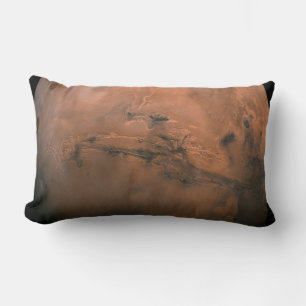Dramatischer Roter Planet Mars Globus Weltraum Wur Lendenkissen