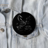 Dramatischer Schachkampf - Ritter gegen Pferd Button (Beispiel)