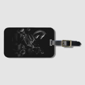 Dramatischer Schachkampf - Ritter gegen Pferd Gepäckanhänger (Vorderseite (Horizontal))