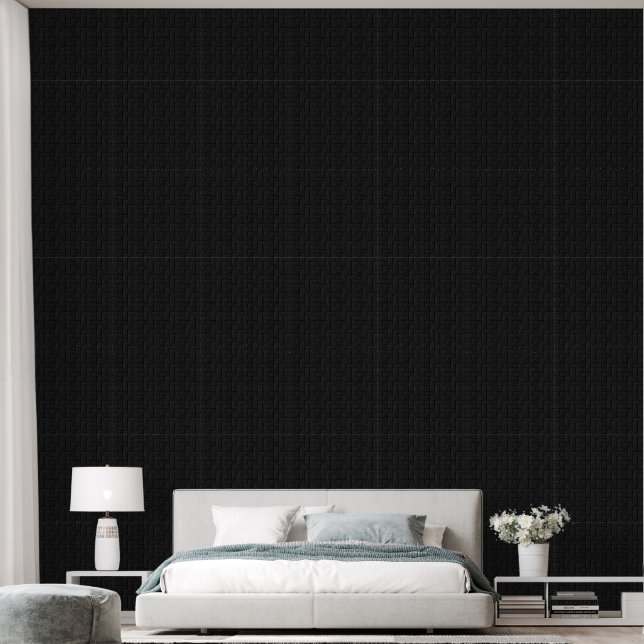 Dramatischer schwarzer Hintergrund Tapete (Schlafzimmer)