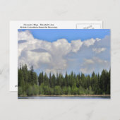 Dramatischer Skys Marshall-See Postkarte (Vorne/Hinten)