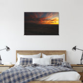 Dramatischer Sonnenaufgang Leinwanddruck (Insitu (Schlafzimmer))