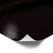 Dramatischer Sonnenaufgang Poster (Ecke)