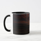 Dramatischer Sonnenaufgang Tasse (Links)