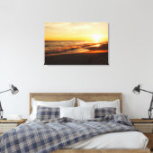 Dramatischer Sonnenuntergang über dem Golf von Mex Leinwanddruck (Insitu (Schlafzimmer))