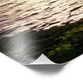 Dramatischer Sonnenuntergang über Godrevy Lighthou Fotodruck (Ecke)