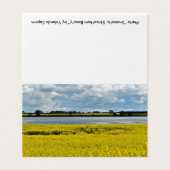 Dramatischer Streatham Beauty Blank Grußkarte (Außenseite Aufgefaltet)