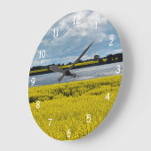 Dramatischer Streatham Beauty Große Wanduhr (Winkel)