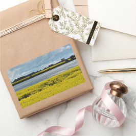 Dramatischer Streatham Beauty Rechteckiger Aufkleber