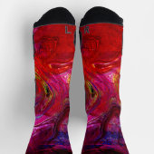 Dramatisches Ausmaß Socken (Oben)