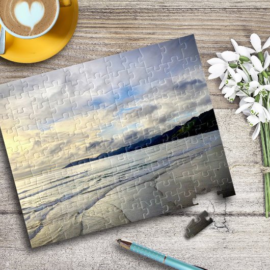 Dramatisches Cloud Sunset Pismo Beach California F Puzzle