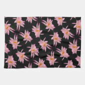 Dramatisches Daisy-Blume-Muster Geschirrtuch (Horizontal)