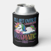 Dramatisches Einhorn Dosenkühler (Kanne Vorderseite)