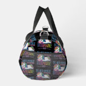 Dramatisches Einhorn Duffle Bag (Rechts)