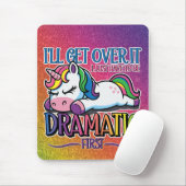 Dramatisches Einhorn - Funkelnder Regenbogen Mousepad (Mit Mouse)