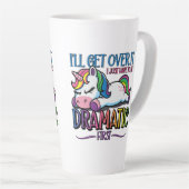 Dramatisches Einhorn Milchtasse (Rechte Ecke)
