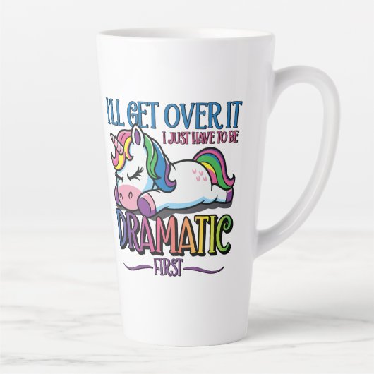 Dramatisches Einhorn Milchtasse (Rechts)