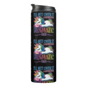 Dramatisches Einhorn Thermosbecher (Nach rechts gedreht)