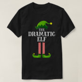 Dramatisches Elf Matching Familie Weihnachten Paja T-Shirt (Design vorne)