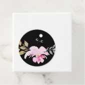 Dramatisches Hochzeitsgeschenk für Wasserfarben Geschenkanhänger (Beispiel)