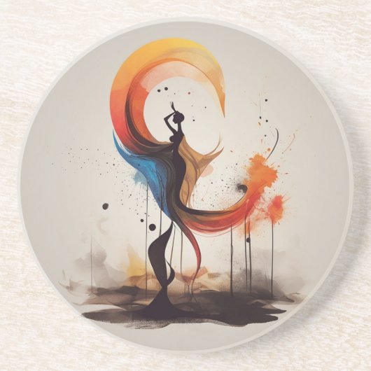 dramatisches Licht Getränkeuntersetzer (Vorne)